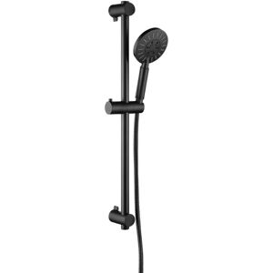 Sistema de Ducha Negro Mate Tyne de Tiger - Mano, Bar Ajustable, 3 Modos Sistema de Ducha Negro Mate Tyne de Tiger - Mano, Bar Ajustable, 3 Modos