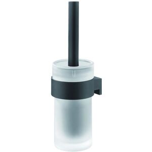 Escova de vaso sanitário Tiger com suporte preto fosco - Acessório de banheiro Escova de vaso sanitário Tiger com suporte preto fosco - Acessório de banheiro