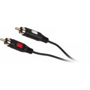 Vivanco 41012 äänipiuha - 1,5m 2x RCA - Musta Vivanco 41012 äänipiuha - 1,5m 2x RCA - Musta