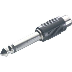 Vivanco 46049 Kabeladapter - RCA naar 6,3mm jack Vivanco 46049 Kabeladapter - RCA naar 6,3mm jack