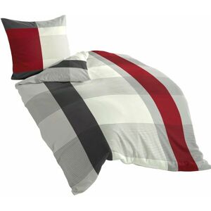 Bierbaum Satijnen Beddeken - 155x220cm - Rood Bierbaum Satijnen Beddeken - 155x220cm - Rood