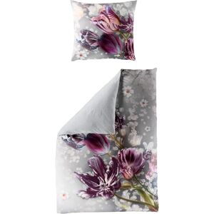 Bierbaum Mako-Satin Grau Bettwäsche - Bettwäsche Bierbaum Mako-Satin Grau Bettwäsche - Bettwäsche