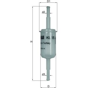 Filtro carburante KNECHT KL 15 OF - Adattamento universale Filtro carburante KNECHT KL 15 OF - Adattamento universale
