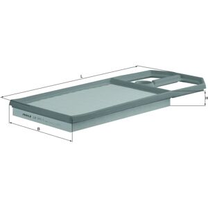 Vysoce kvalitní filtr vzduchu motoru MAHLE ORIGINAL LX 571/1 - Filtr vzduchu Vysoce kvalitní filtr vzduchu motoru MAHLE ORIGINAL LX 571/1 - Filtr vzduchu