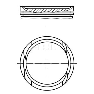 MAHLE Pultit - 010 05 01 - Kestävä mäntä moottorikorjaukseen MAHLE Pultit - 010 05 01 - Kestävä mäntä moottorikorjaukseen