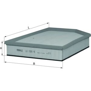 MAHLE LX 1591/9 Air Filter for Volvo S60, S80, V60 - Air Filter MAHLE LX 1591/9 Air Filter for Volvo S60, S80, V60 - Air Filter