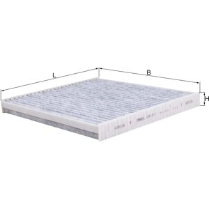 KNECHT LAK 411 Passagierscabine Luchtfilter KNECHT LAK 411 Passagierscabine Luchtfilter