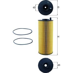 MAHLE OX 1059D - Oil Filter for DAF XF Trucks MAHLE OX 1059D - Oil Filter for DAF XF Trucks