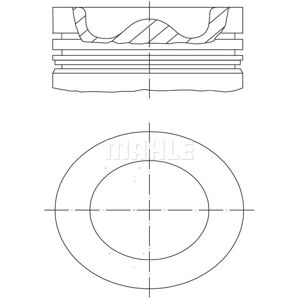 MAHLE Piston 037 PI 00144 000 - Piston MAHLE Piston 037 PI 00144 000 - Piston