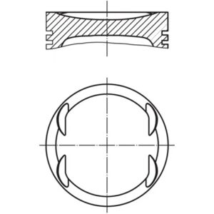 MAHLE 007 PI 00153 002 Jousi - Moottorin osa MAHLE 007 PI 00153 002 Jousi - Moottorin osa