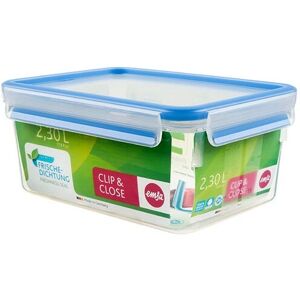 Contenitore Alimentare EMSA - 2,3L, Rettangolare, Trasparente, Senza BPA Contenitore Alimentare EMSA - 2,3L, Rettangolare, Trasparente, Senza BPA