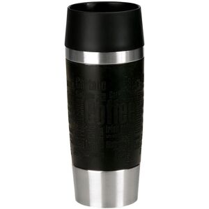 EMSA Travel Mug - 360ml Vacuum Stainless Steel Black EMSA Travel Mug - 360ml Vacuum Stainless Steel Black