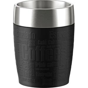 Gobelet de voyage EMSA 514514 - Isotherme, 0,2L, Noir - Publicité Gobelet de voyage EMSA 514514 - Isotherme, 0,2L, Noir - Publicité