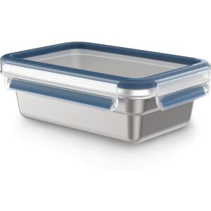 EMSA - Rectangular Stainless Steel Storage Box - 0.8L EMSA - Rectangular Stainless Steel Storage Box - 0.8L