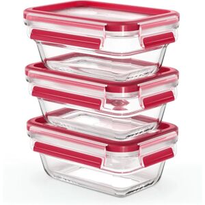 EMSA Matbehållare Set - Blå, 3x450ml, Mikrovågsugn & Frys säker EMSA Matbehållare Set - Blå, 3x450ml, Mikrovågsugn & Frys säker