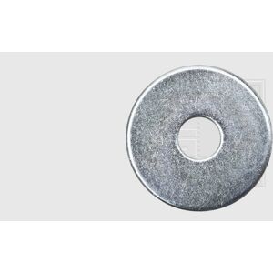 Rondelle en acier M6 - 6,4 x 20 mm Zincée - 100 pcs - Publicité Rondelle en acier M6 - 6,4 x 20 mm Zincée - 100 pcs - Publicité