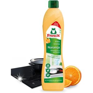 Limpiador de Vitrocerámica Frosch - Mármol Natural y Naranja - Efecto en Cristal Limpiador de Vitrocerámica Frosch - Mármol Natural y Naranja - Efecto en Cristal