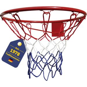 Porte-basket Best Sporting - Rouge / Blanc / Bleu - Taille officielle - Publicité Porte-basket Best Sporting - Rouge / Blanc / Bleu - Taille officielle - Publicité