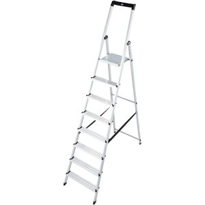 Escalera de Pie de Aluminio KRAUSE Solidy - 8 Peldaños - 3,70m Máxima Altura Escalera de Pie de Aluminio KRAUSE Solidy - 8 Peldaños - 3,70m Máxima Altura