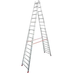 Échelle en aluminium KRAUSE STABILO - 2x18+18, Argent Échelle en aluminium KRAUSE STABILO - 2x18+18, Argent