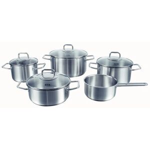 Fissler Viseo 5-delars rostfritt stål köksset - Passar till alla spistyper Fissler Viseo 5-delars rostfritt stål köksset - Passar till alla spistyper