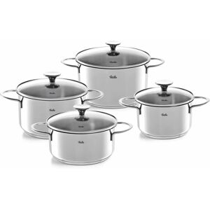Ensemble de Casseroles Fissler Copenhagen 4 Pièces - Argent - Publicité Ensemble de Casseroles Fissler Copenhagen 4 Pièces - Argent - Publicité