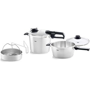 Fissler Vitavit Premium - Zilver - Drukpan-set Fissler Vitavit Premium - Zilver - Drukpan-set