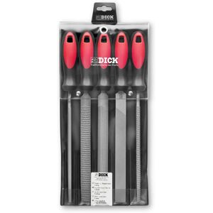 Dick 5 pcs File/Rasp Set - 200mm - Wood/Metal/Steel Dick 5 pcs File/Rasp Set - 200mm - Wood/Metal/Steel