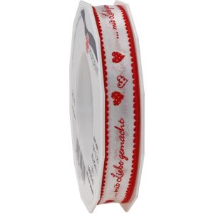 Pattberg 7981520-001 Decoratief lint - Hartmotief 20m Pattberg 7981520-001 Decoratief lint - Hartmotief 20m