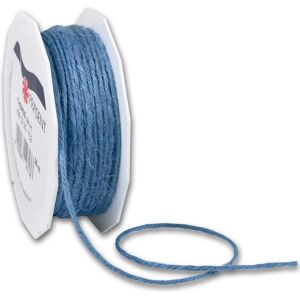 PRÄSENT Corde de jute bleue - Ruban cadeau - Publicité PRÄSENT Corde de jute bleue - Ruban cadeau - Publicité