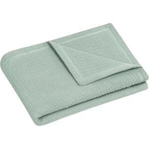 Julius Zöllner Baby Blanket - Green Musselin 70x100cm Julius Zöllner Baby Blanket - Green Musselin 70x100cm