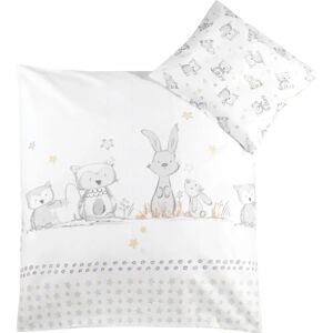 Julius Zöllner Babylaken Set - Wit, 80x80/35x40 cm Julius Zöllner Babylaken Set - Wit, 80x80/35x40 cm