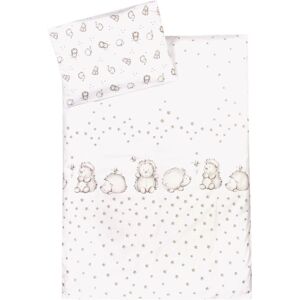 Julius Zöllner Baby Bedding Set - White, 70x140/60x120cm, OEKO-TEX Julius Zöllner Baby Bedding Set - White, 70x140/60x120cm, OEKO-TEX