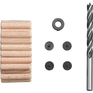 Kit de perçage et fixation en bois KWB - 31 pièces - 8mm Kit de perçage et fixation en bois KWB - 31 pièces - 8mm
