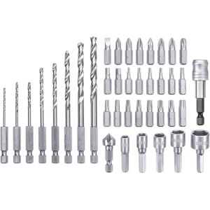 Einhell Drill Bit Set - 39 pcs, with Case, Compatible with 1/4 Inch Hexagon Einhell Drill Bit Set - 39 pcs, with Case, Compatible with 1/4 Inch Hexagon