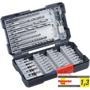 Kwb Universal Drill Bit Set - 39 Pieces Kwb Universal Drill Bit Set - 39 Pieces