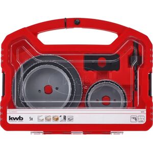 KWB 109178 Hole Saw Set - 8 Piece, Diameter 68-127mm KWB 109178 Hole Saw Set - 8 Piece, Diameter 68-127mm