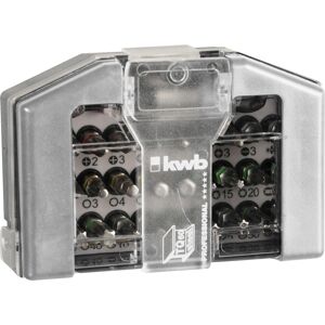 Ensemble de bits de tournevis kwb 118800 - 32 pièces, multicolore Ensemble de bits de tournevis kwb 118800 - 32 pièces, multicolore