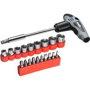 Kwb 21-delige T-handel schroevendraaierset - Chroom-vanadium staal Kwb 21-delige T-handel schroevendraaierset - Chroom-vanadium staal