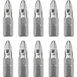 Puntas de destornillador de acero industrial KWB 25mm - Tipo: PZ 2 Puntas de destornillador de acero industrial KWB 25mm - Tipo: PZ 2