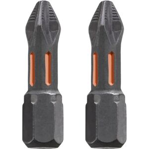 KWB 122003 Stahl Torsionsbit - 2 Stk, PH 3, 25mm, 1/4" Schaft - Schrauberbits KWB 122003 Stahl Torsionsbit - 2 Stk, PH 3, 25mm, 1/4" Schaft - Schrauberbits