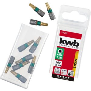 KWB Titanium Bits - 124295 - Screwdriver Set KWB Titanium Bits - 124295 - Screwdriver Set