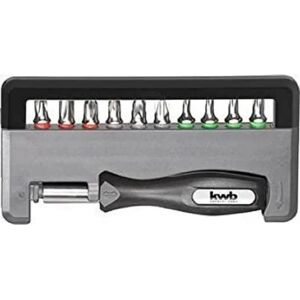 KWB Ensemble de 12 embouts pour tournevis - Professionnel & Bricolage KWB Ensemble de 12 embouts pour tournevis - Professionnel & Bricolage