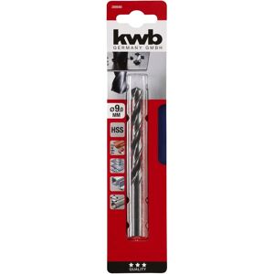 KWB 209690 Mèche hélicoïdale HSS 9mm 125mm DIN 338 Acier - Publicité KWB 209690 Mèche hélicoïdale HSS 9mm 125mm DIN 338 Acier - Publicité