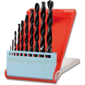 KWB 421340 set di punte - 10 pezzi HSS per metallo, plastica KWB 421340 set di punte - 10 pezzi HSS per metallo, plastica