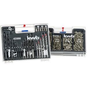 Kwb 423090 Drill Bit and Anchor Set - 300 pcs Kwb 423090 Drill Bit and Anchor Set - 300 pcs