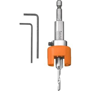 Kwb 512006 Drill Bit - Adjustable Depth Stop - For Hardwood & Softwood Kwb 512006 Drill Bit - Adjustable Depth Stop - For Hardwood & Softwood