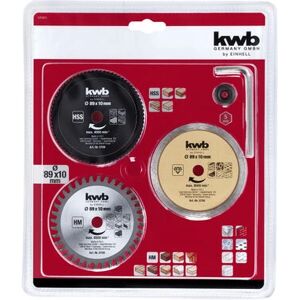 Einhell 49575915 Mini Circular Saw Blade Set - Wood, Plastic, Stone Einhell 49575915 Mini Circular Saw Blade Set - Wood, Plastic, Stone