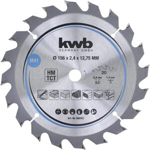 KWB 584157 Lame de scie circulaire - Carbure, 156mm, 20 dents KWB 584157 Lame de scie circulaire - Carbure, 156mm, 20 dents