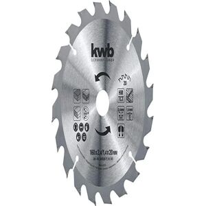 Lame Circulaire KWB 190mm - 30 Dents - Coupe Bois - Publicité Lame Circulaire KWB 190mm - 30 Dents - Coupe Bois - Publicité